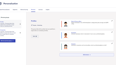 Umbraco personalization – uMarketingSuite - Customize and test your content Umbraco personalization – uMarketingSuite - Customize and test your content
